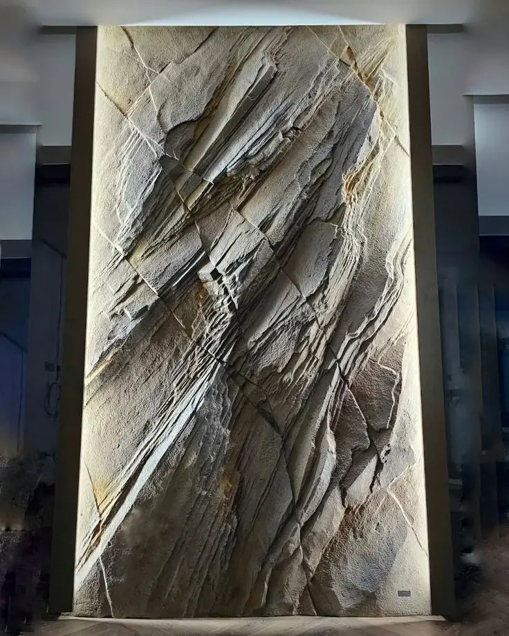 Luxusná imitácia kameňa stierka Michaelo Cavalli realizácia