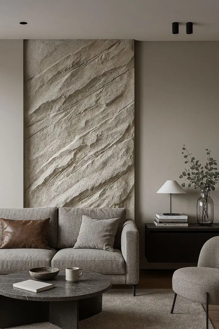 Luxusná imitácia kameňa stierka Michaelo Cavalli realizácia