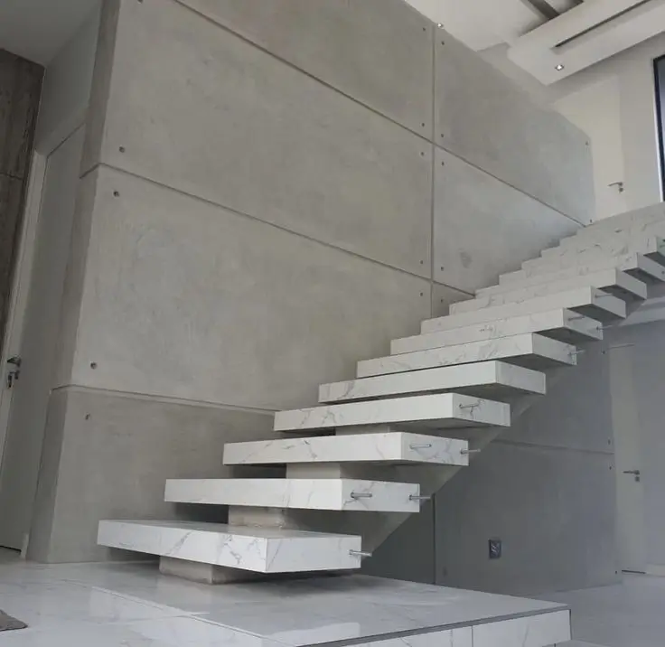 Moderná imitácia betónu stierka Michaelo Cavalli realizácia