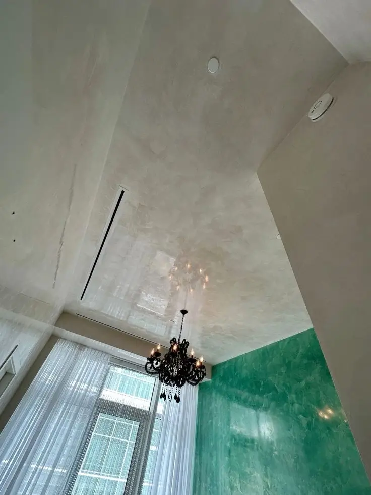 Zelený benátsky štuk Michaelo Cavalli